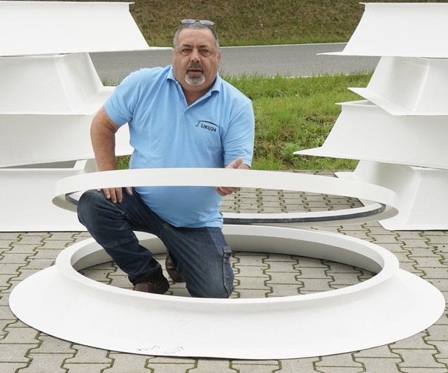 Klapp-/Lüfterrahmen Ø 40 cm