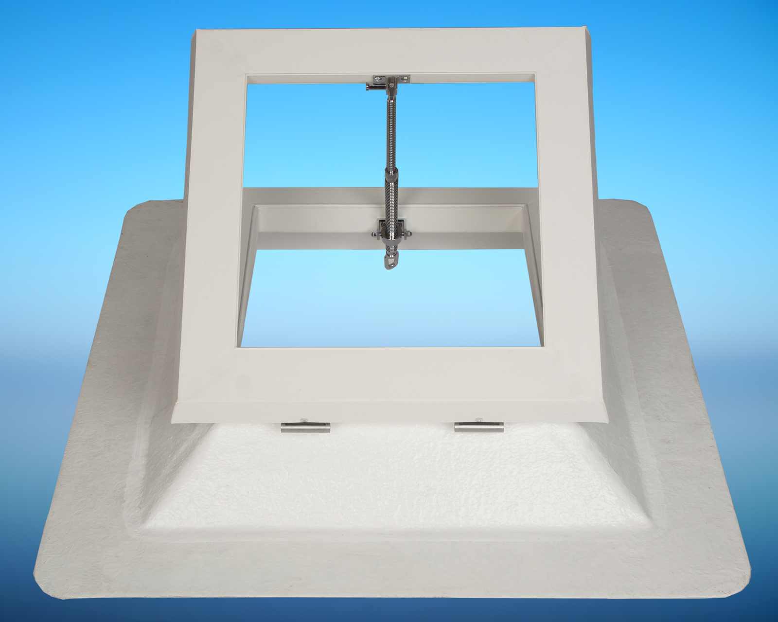 Lichtkuppel 90 x 90 cm mit Aufsatzkranz (ULW 90 x 90 cm, OLW 70 x 70 cm) Lichtkuppel 90 x 90 cm mit Aufsatzkranz (ULW 90 x 90 cm, OLW 70 x 70 cm)